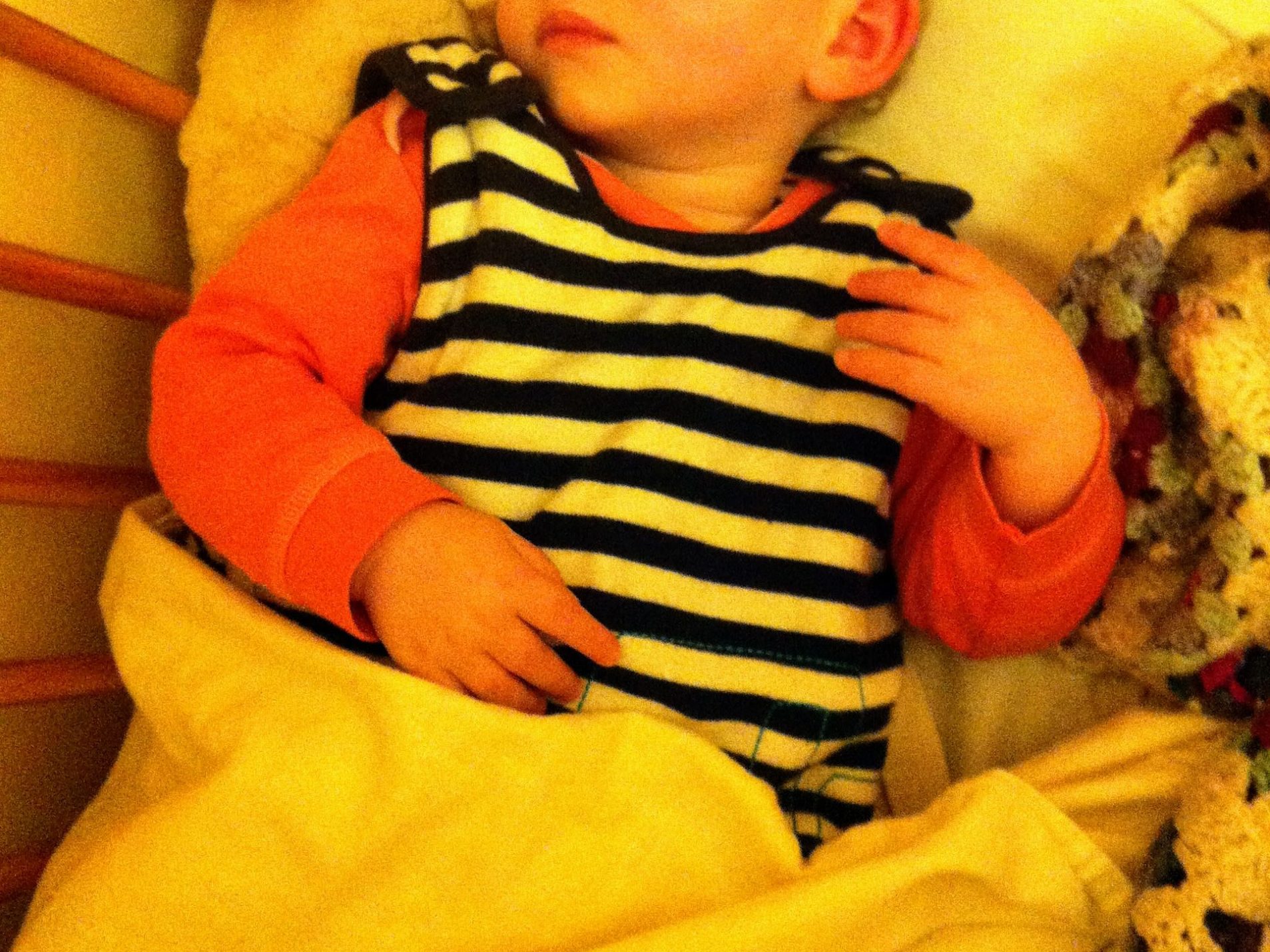 Hush, the baby sleeps